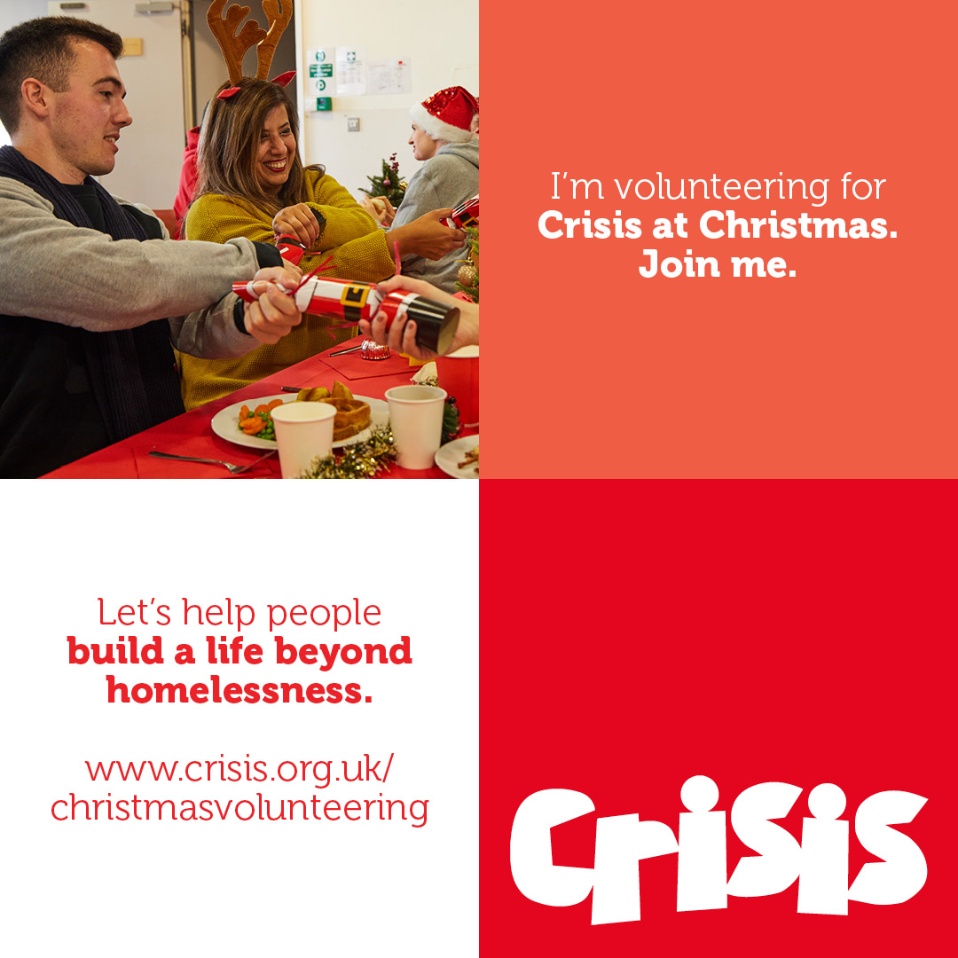 Christmas volunteering opportunities Crisis UK